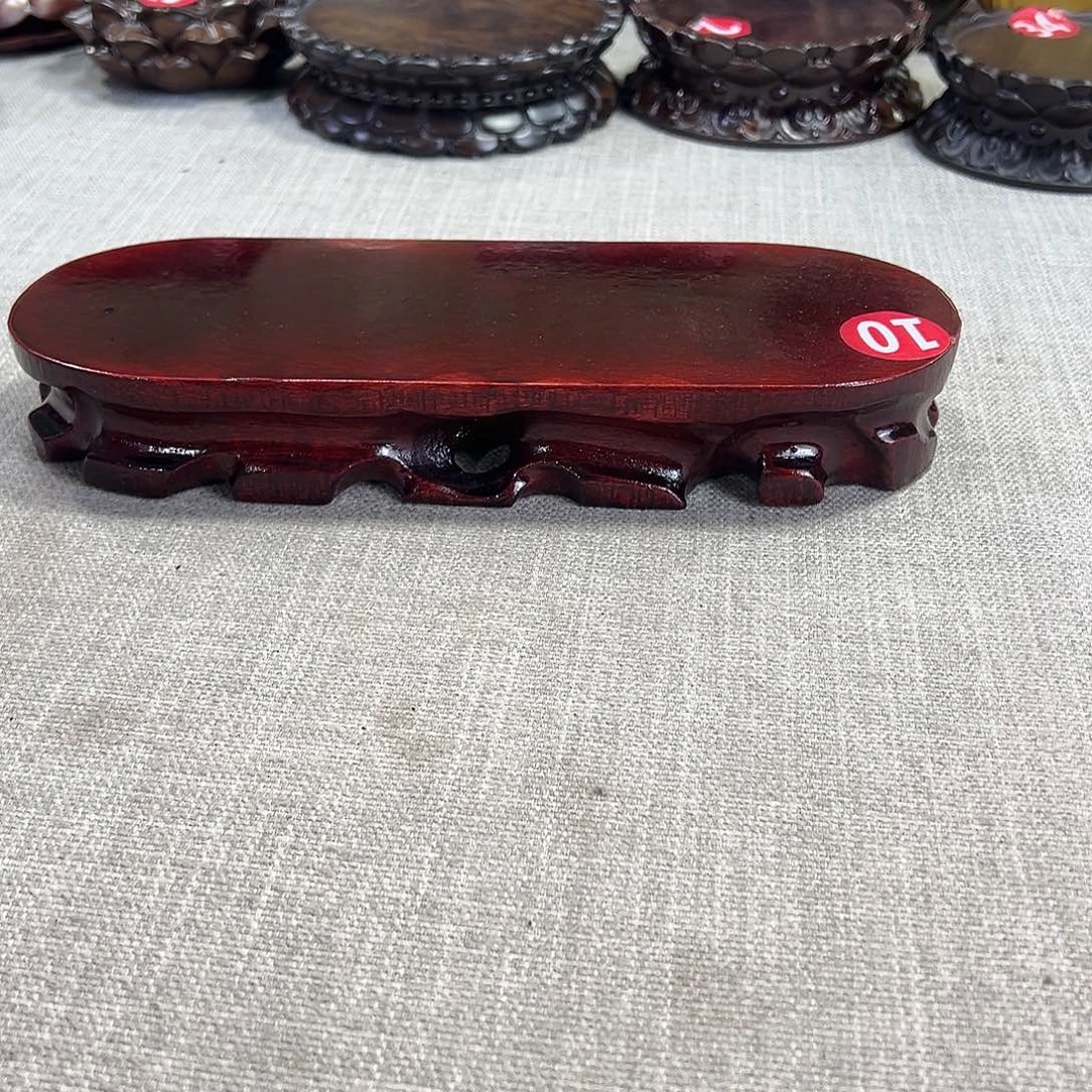红木底座精雕工艺品