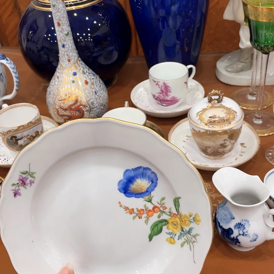 摆件中古一等甜品盘