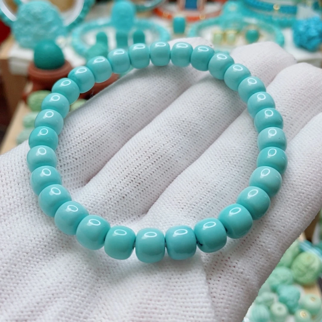 绿松石未镶嵌手串7mm