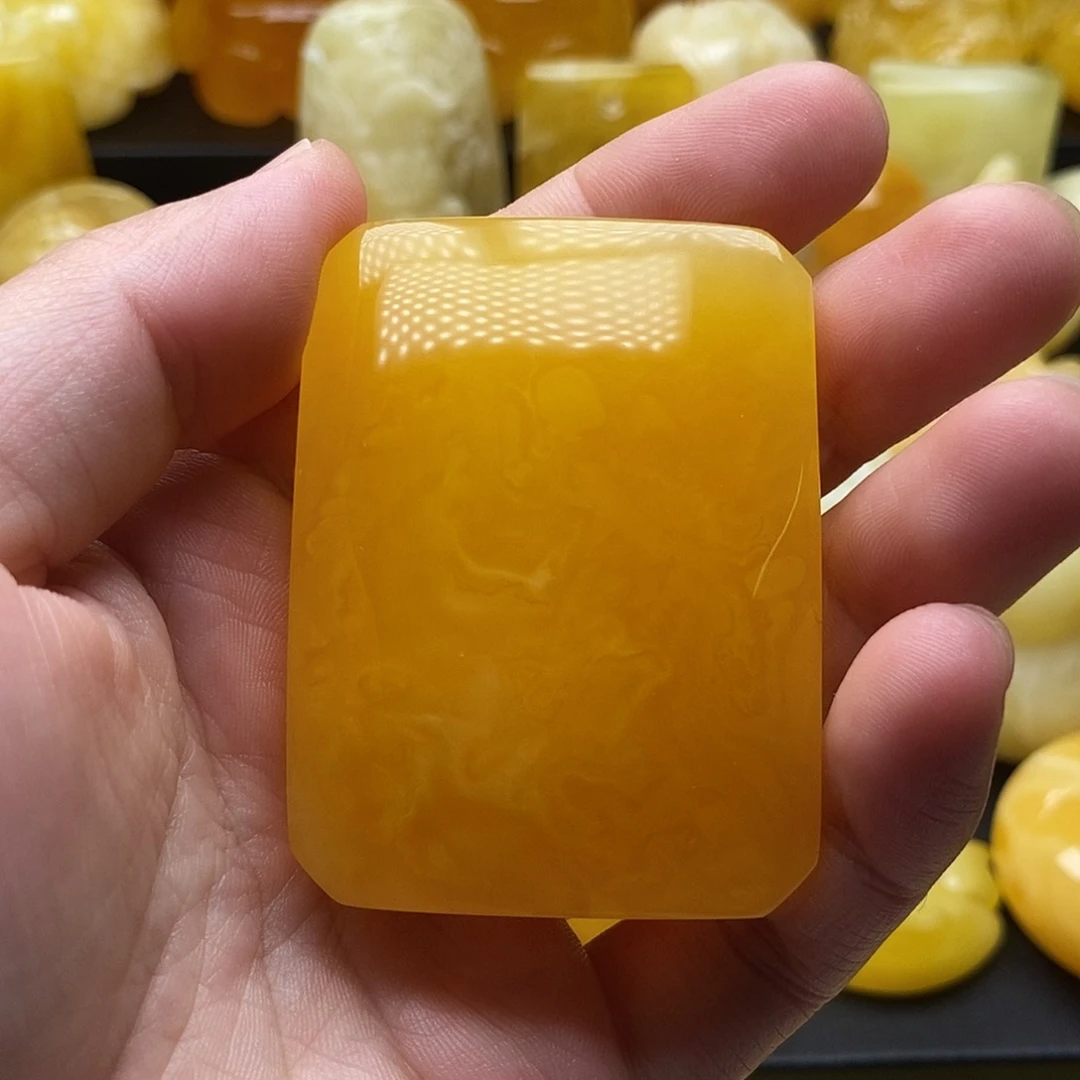 琥珀颈饰未镶嵌琥珀蜜蜡吊坠