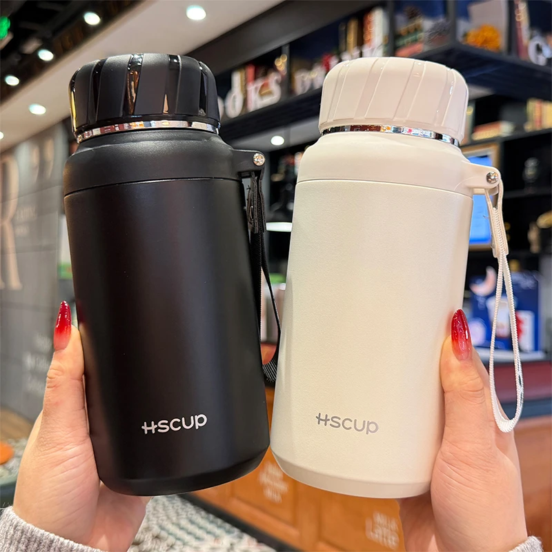 保温杯大容量男款茶水分离泡茶杯学生便携上学水壶防摔耐高温杯子