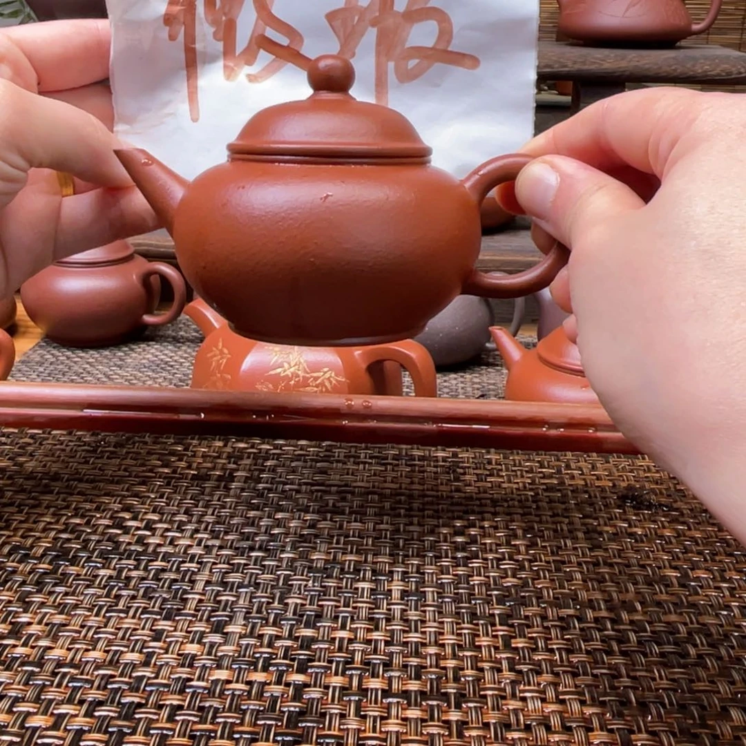 茶壶紫砂宜兴原矿紫砂手工制150全微瑕