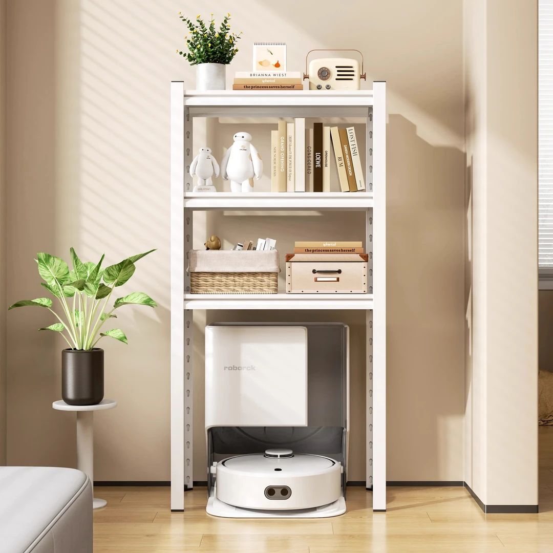 家用下空式钢制置物架落地货架扫地机器人储物架饮水机上方收纳架