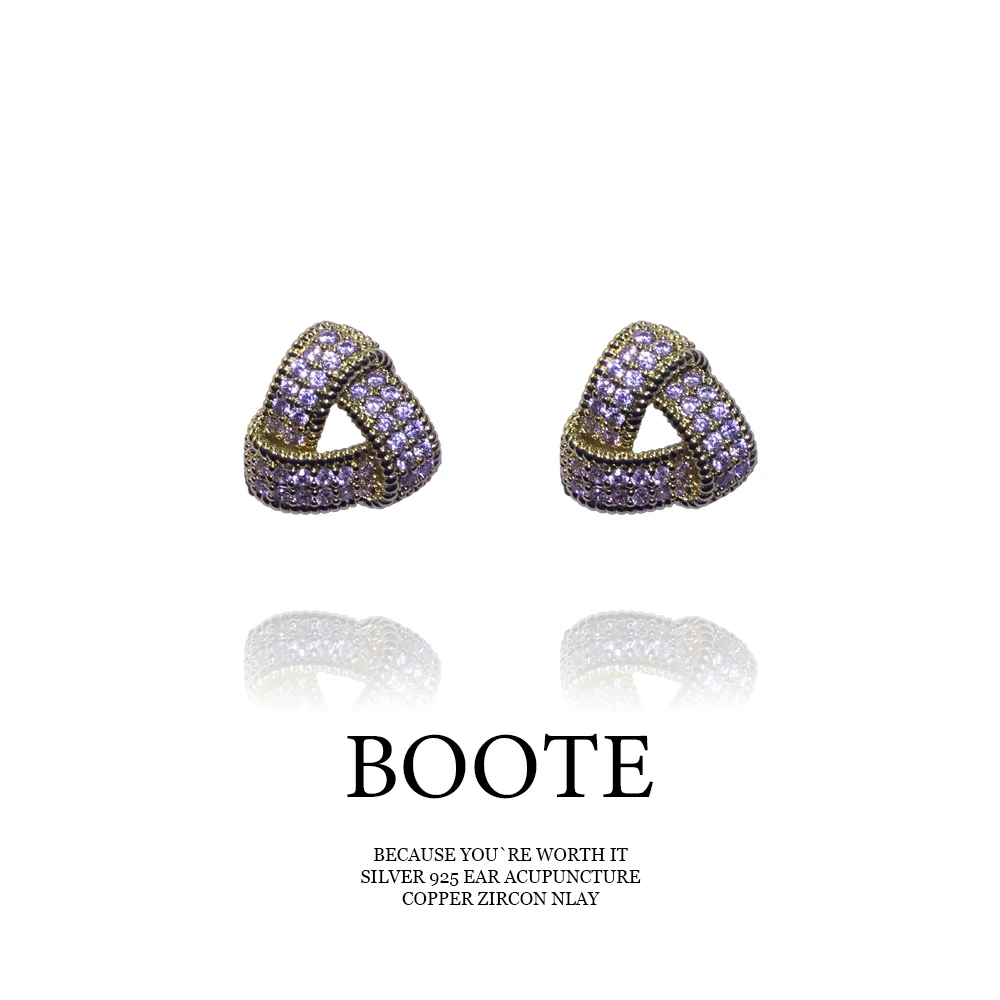 铜合金耳饰 E0145【星落池间】夏季Manindo 曼尼多耳钉