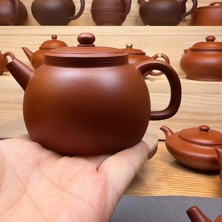 摩***奶茶杯紫砂小红泥紫砂壶零添加