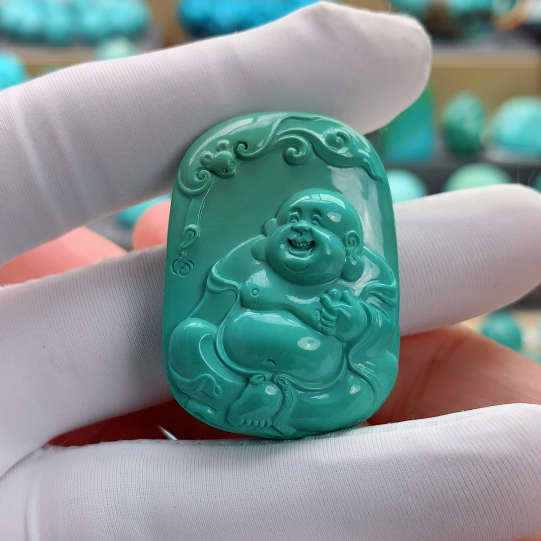 未镶嵌绿松石精品