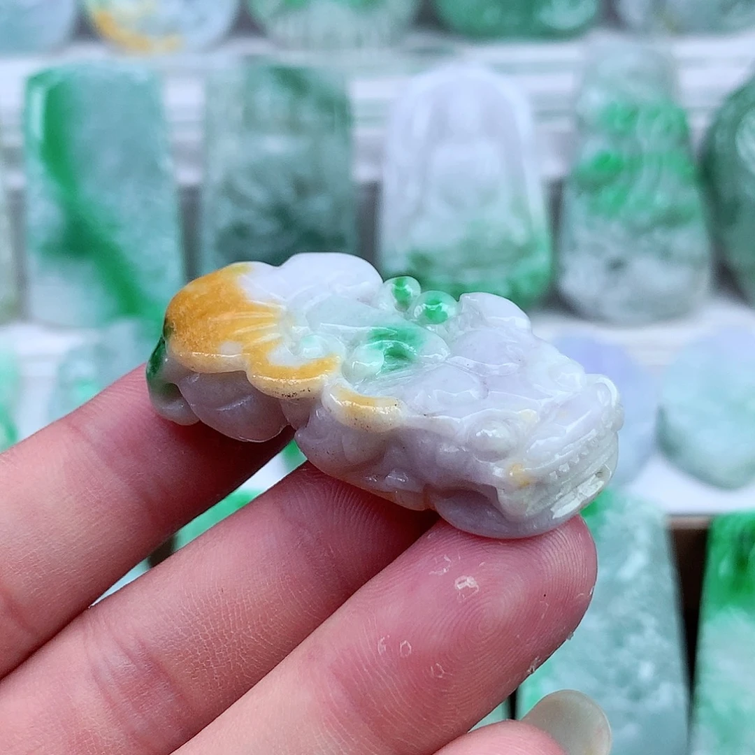 颈饰未镶嵌翡翠翡翠吊坠