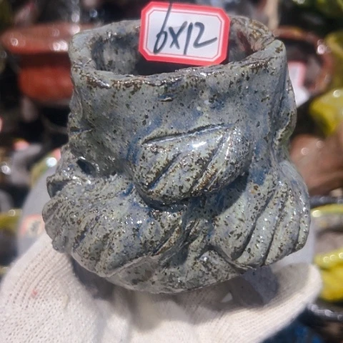 粗陶花盆手工花盆制作