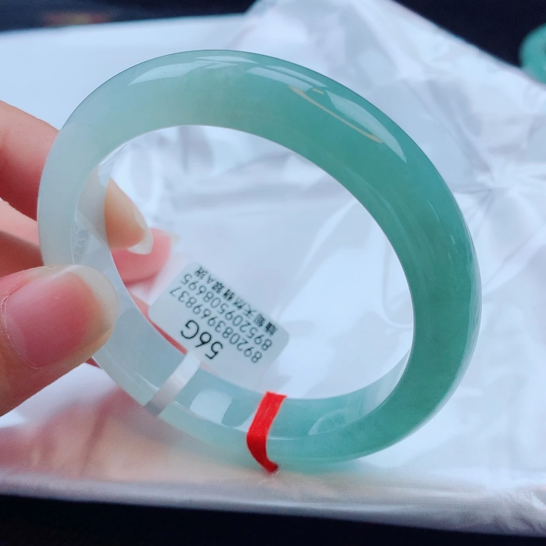 翡翠未镶嵌手镯天然缅甸翡翠A货手镯