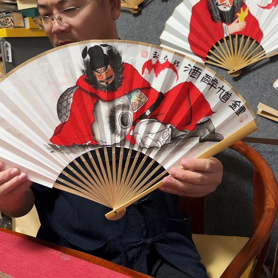 书法手写手绘作品9.5寸玉竹