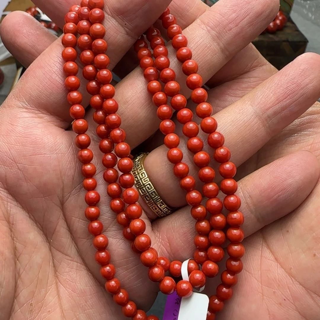 南红玛瑙颈饰未镶嵌