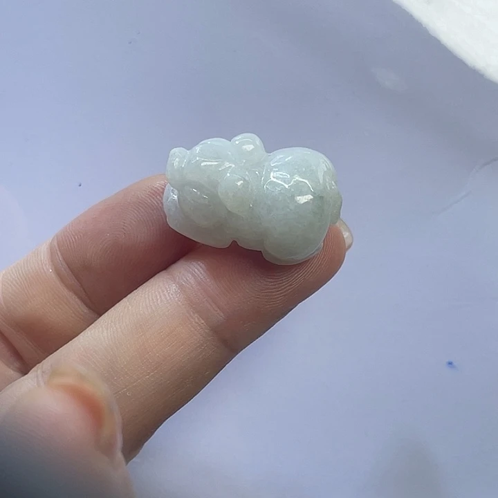 颈饰未镶嵌翡翠福猪吊坠