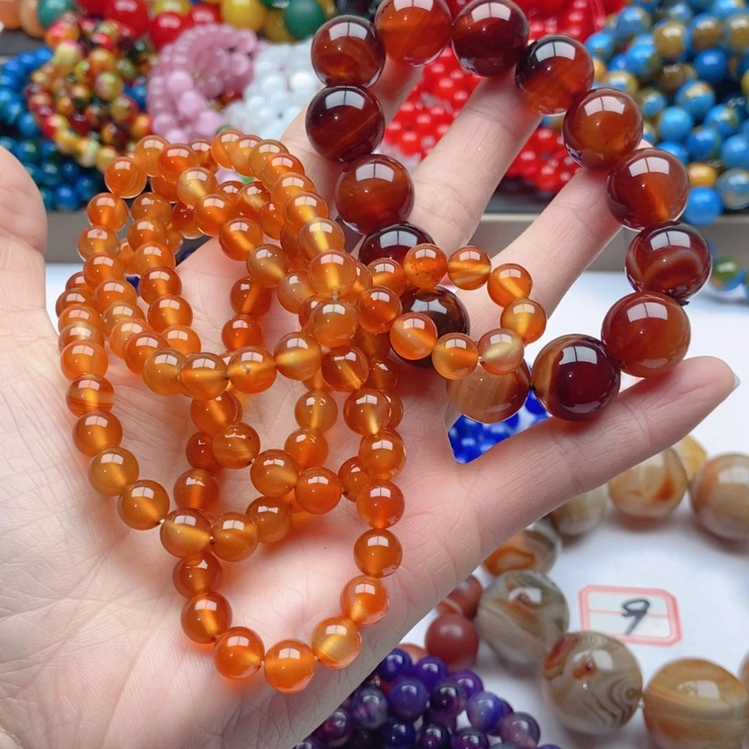 【闪购商品】玛瑙/玉髓手链未镶嵌玥****