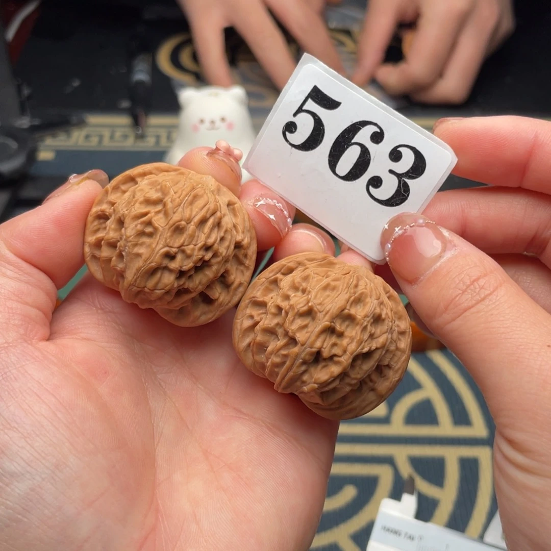 文玩核桃吊坠40全品磨盘563号