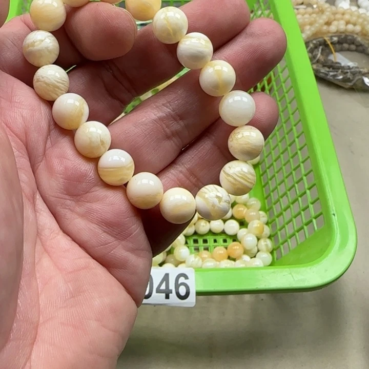 白玉菩提吊坠白色6046