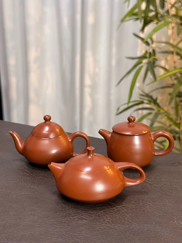 小品两杯壶玉兔梨壶汉瓦约80毫升全手工薄胎小容量手制399泡茶壶