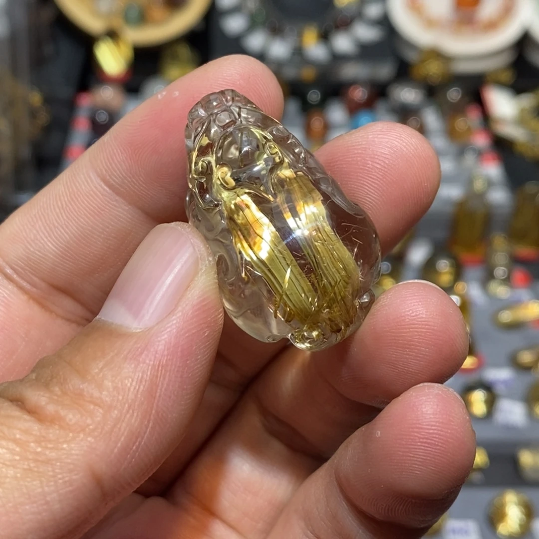 手链水晶未镶嵌钛晶貔貅35.7x22.4x18.9