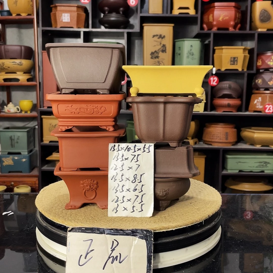 D-盆尚好紫砂花盆