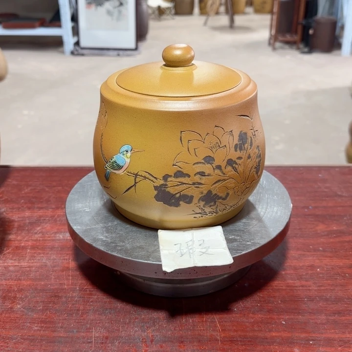 紫砂茶叶罐。。。。。。。。。