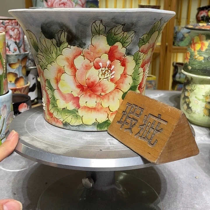 景德镇艺术手绘作品