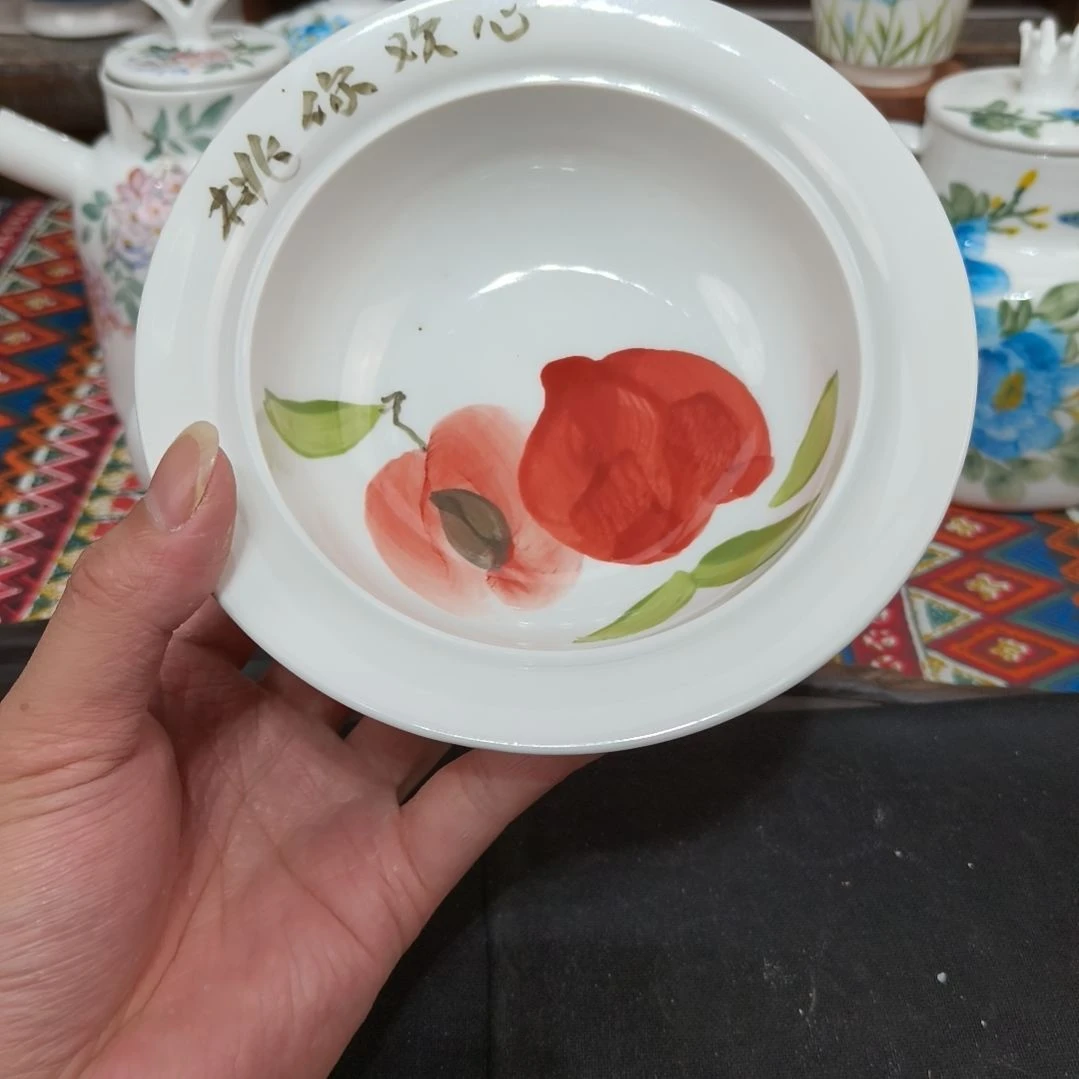 摆件景德镇手工手绘高温瓷器