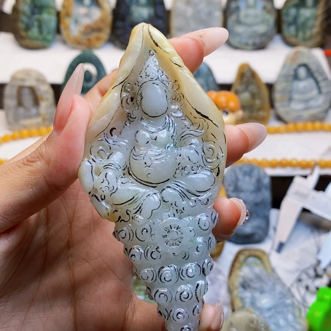 /***车定制翡翠未镶嵌翡翠定制链接