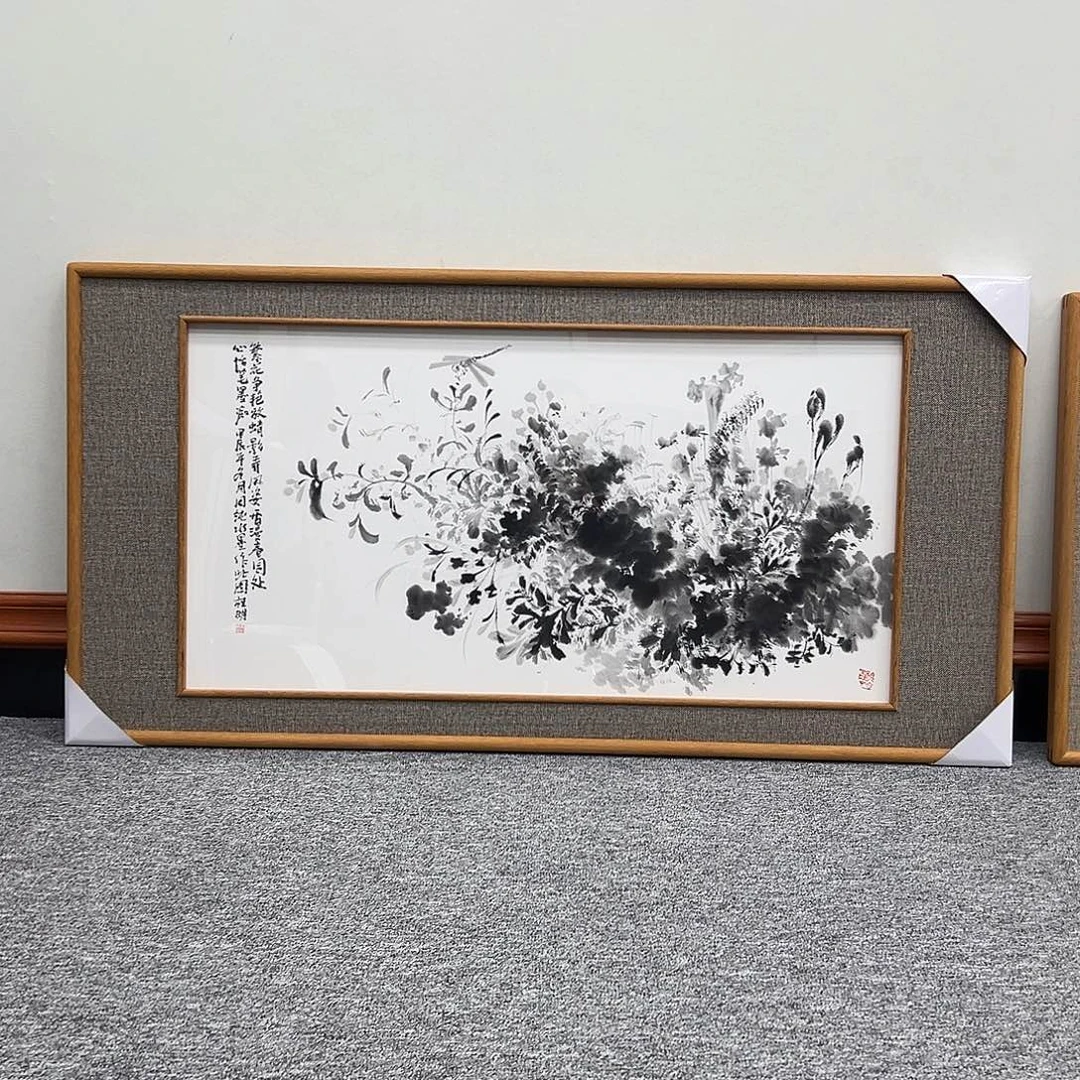 国画黄桂明三尺精品带框