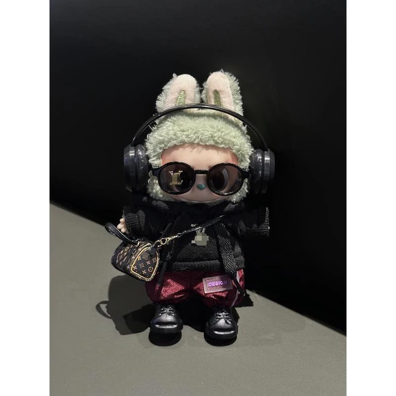 【仅衣服】玩偶娃娃娃衣17cm一代二代三代爱希望欢乐衣服两件套着替