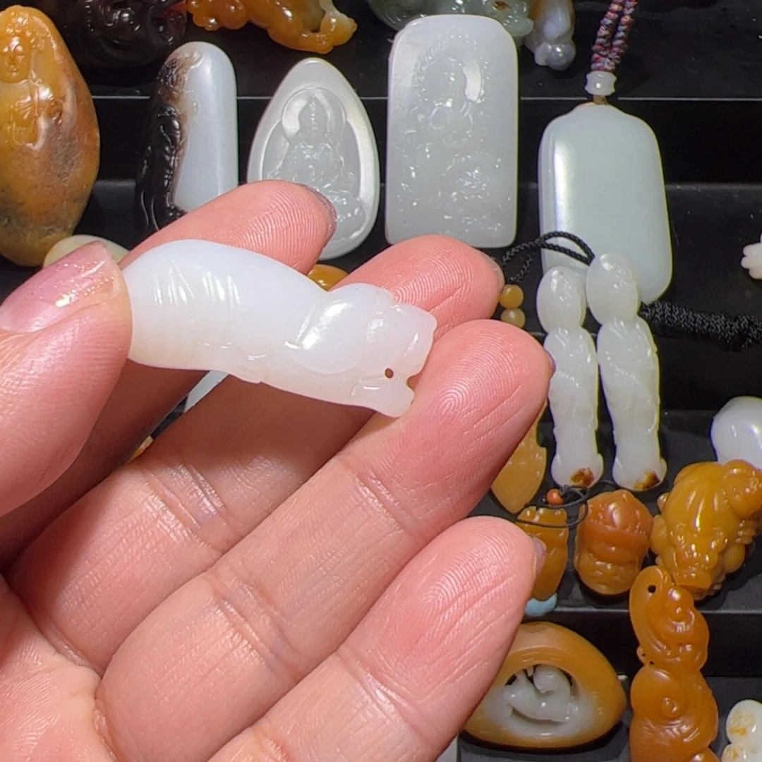 和田玉挂件未镶嵌?***?