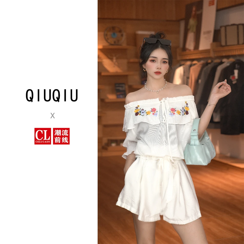 2024夏季新款休闲百搭潮牌女短裤B8KB1510