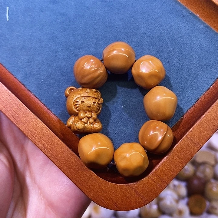 猴头核桃手串多宝小熊