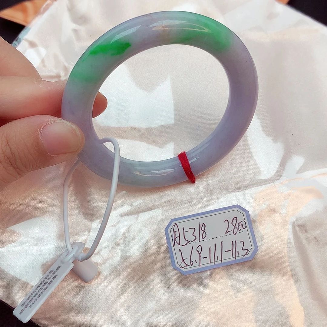 翡翠手镯未镶嵌天然缅甸翡翠A货