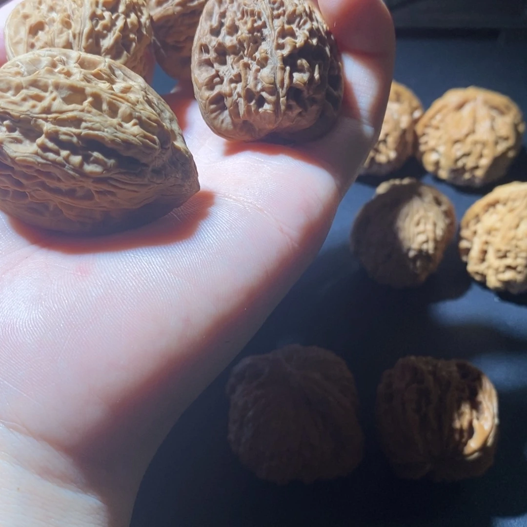 文玩核桃吊坠小*骨两对