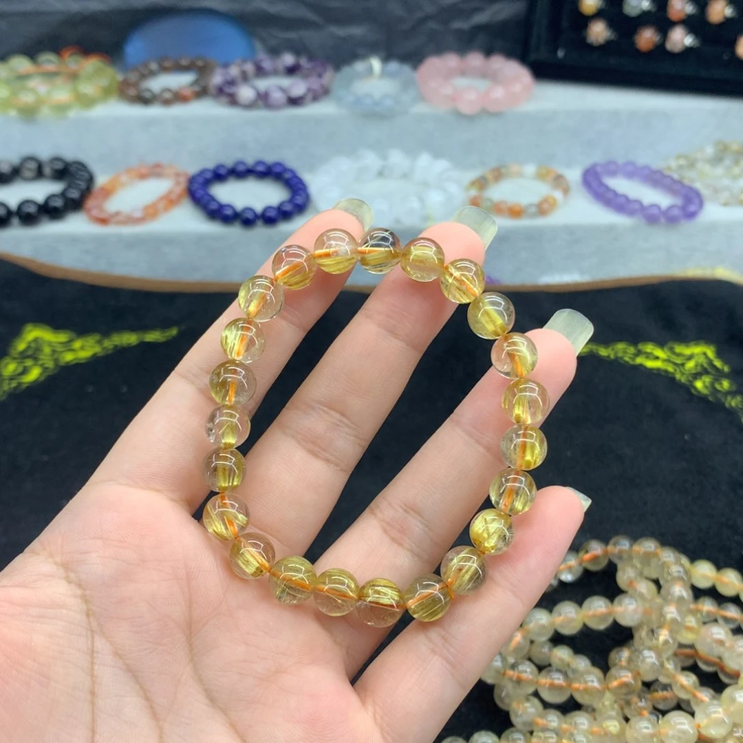 水晶手串未镶嵌手串