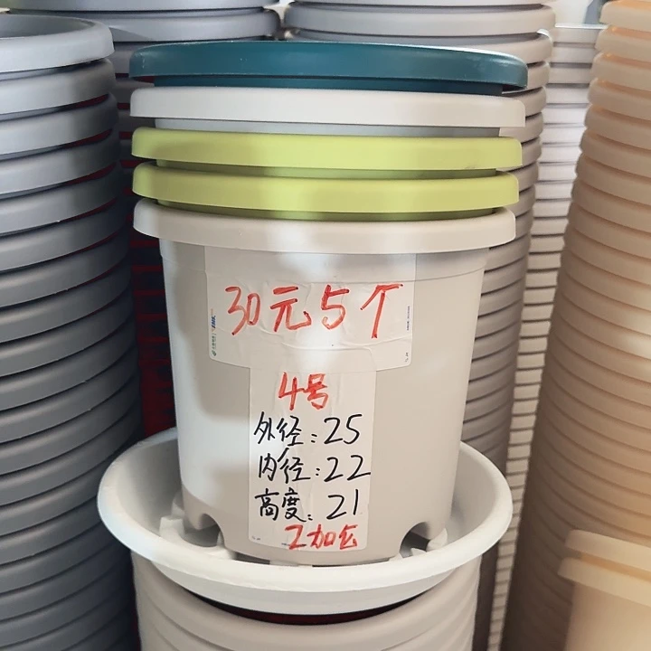 四季4#灰白5个无托口径25