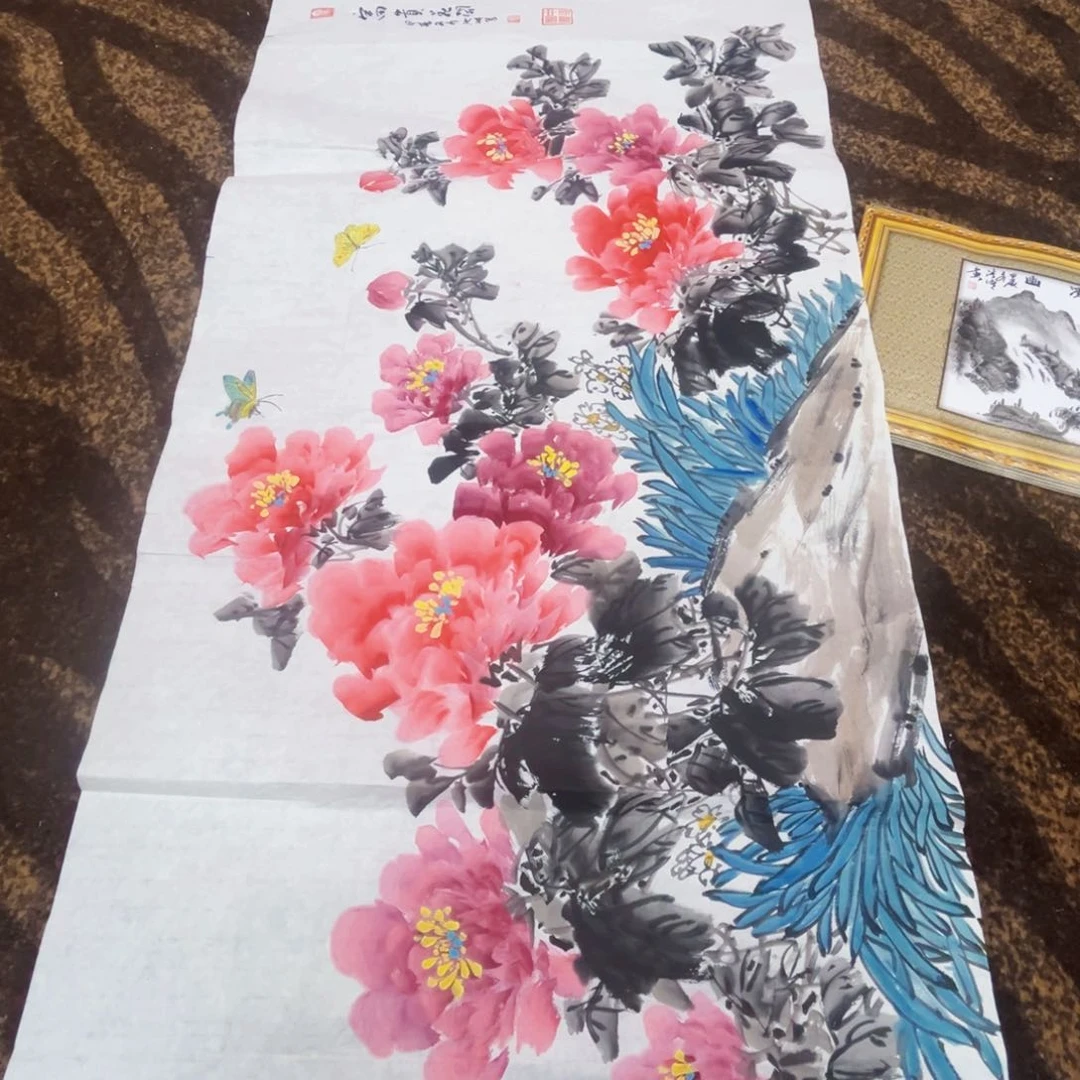 国画沈琳老师四尺作品111