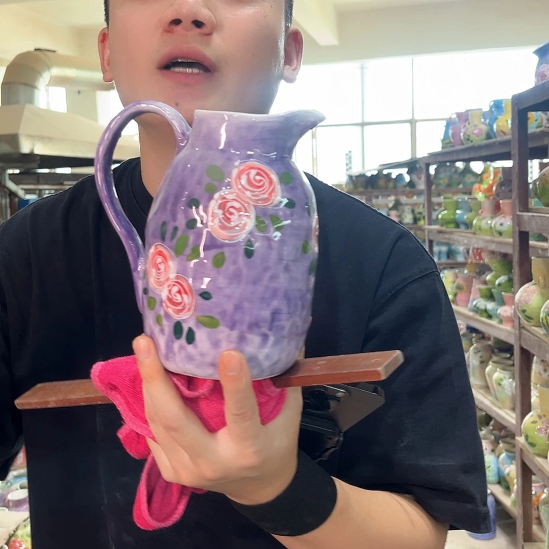 陶瓷手工手绘到手一个25-13