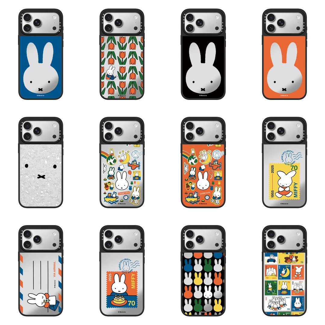 【Miffy米菲兔70周年】苹果17promax手机壳iphone16pro手卡通壳15女