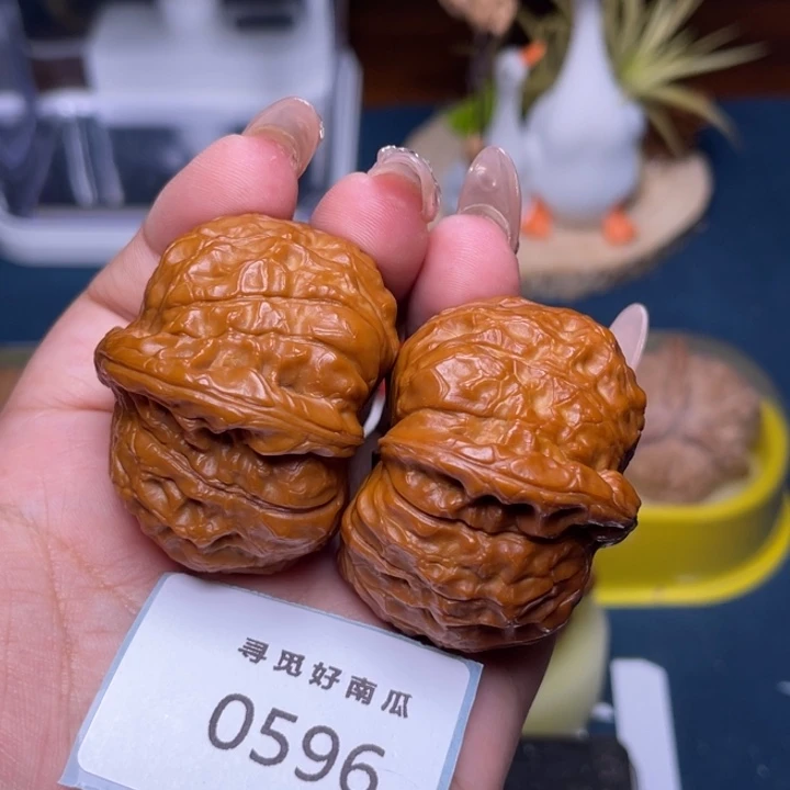 文玩核桃把件南瓜墩44-0596