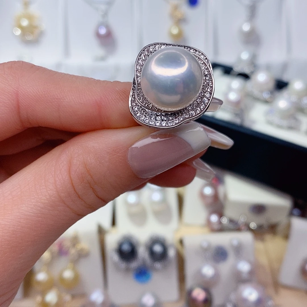 戒指淡水珍珠未镶嵌