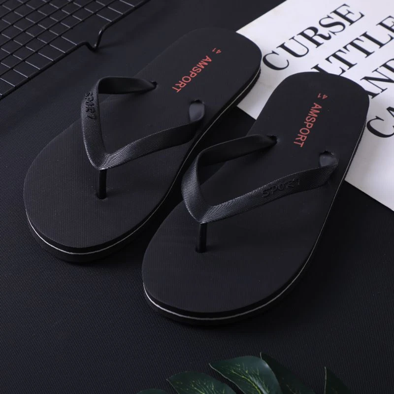 2025新款高档夹脚防滑耐磨防臭越南橡胶潮流户外沙滩鞋【永利甄选】