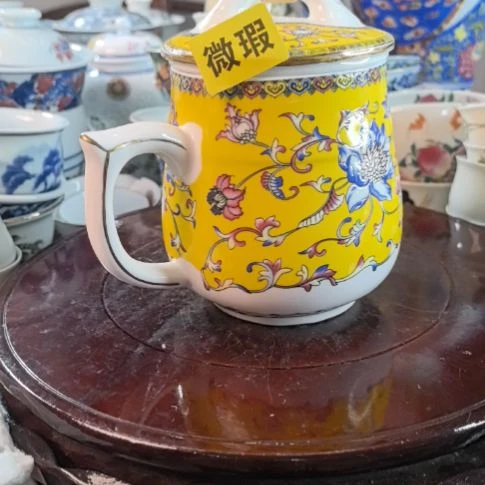 瓷片翱***鸟手工手工制作手工制作