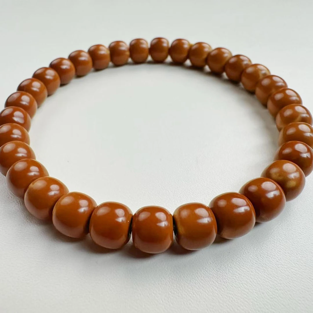 7.3mm S级老挝核尖老型单圈 三花 微白 高油高密