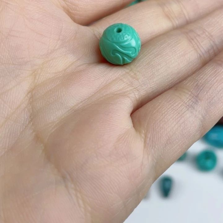 绿松石未镶嵌戒指