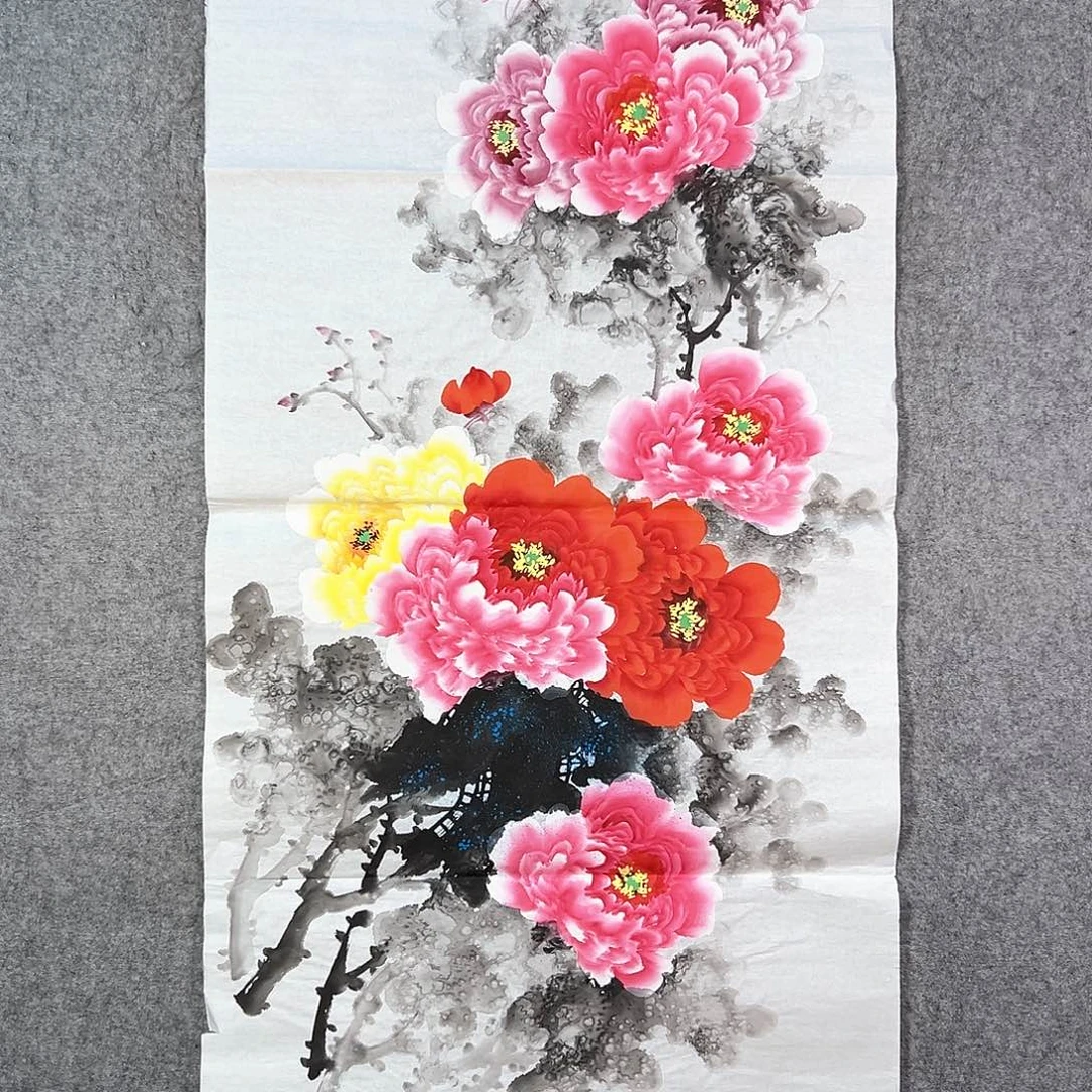 国画287 牡丹等植物资源和野生