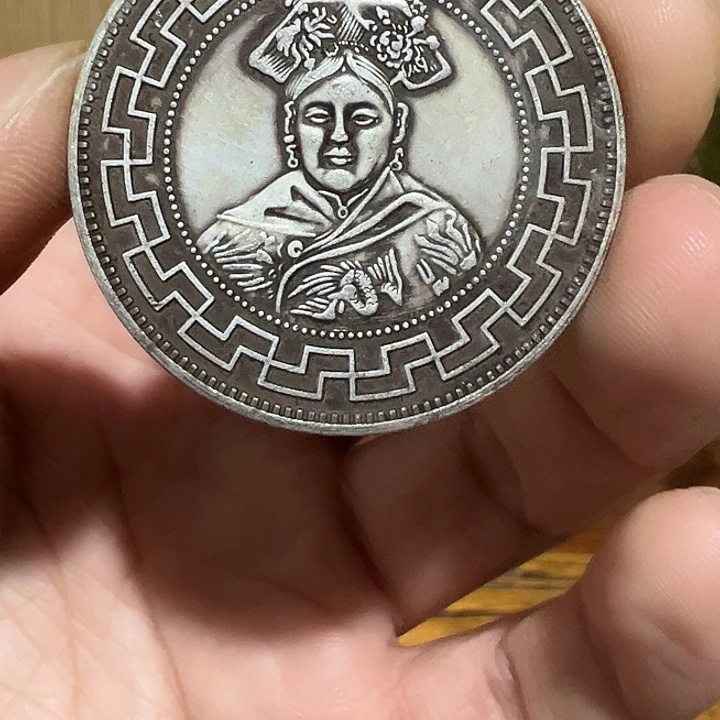 （一家臻藏）可吸翻可吹响龙洋工艺品 精选摆件