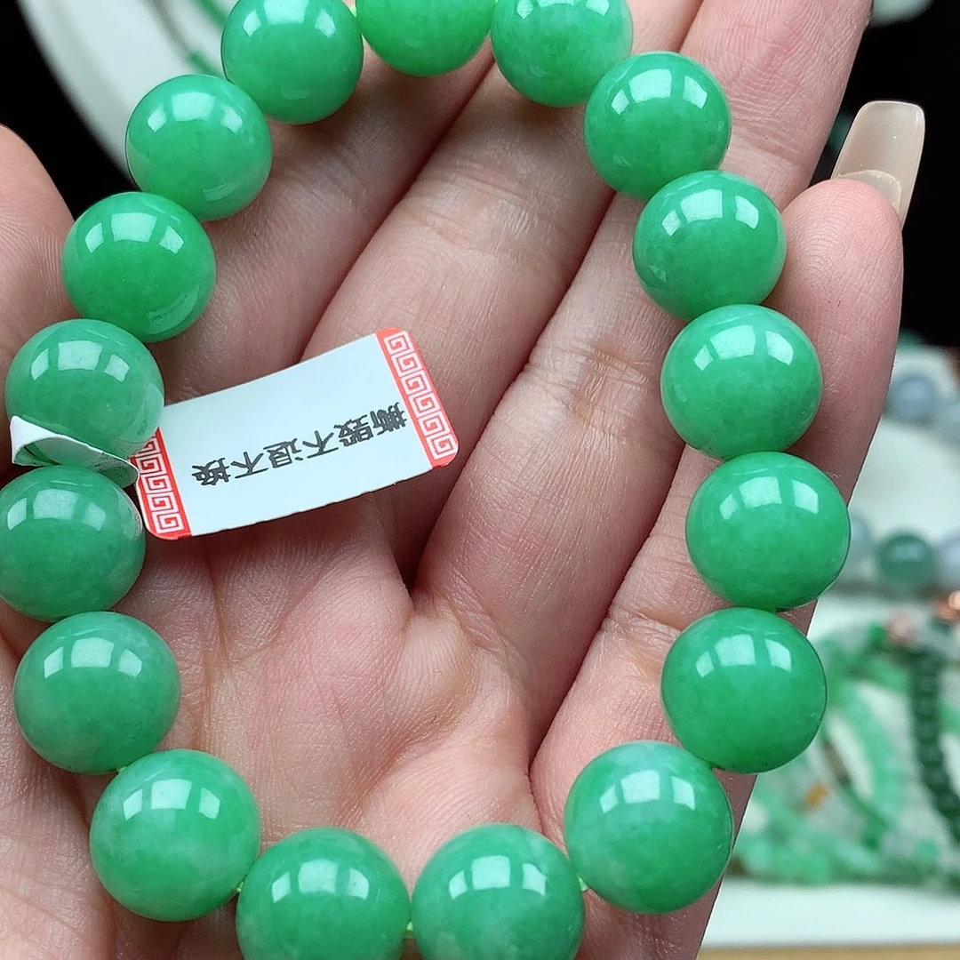 未镶嵌手链翡翠翡翠