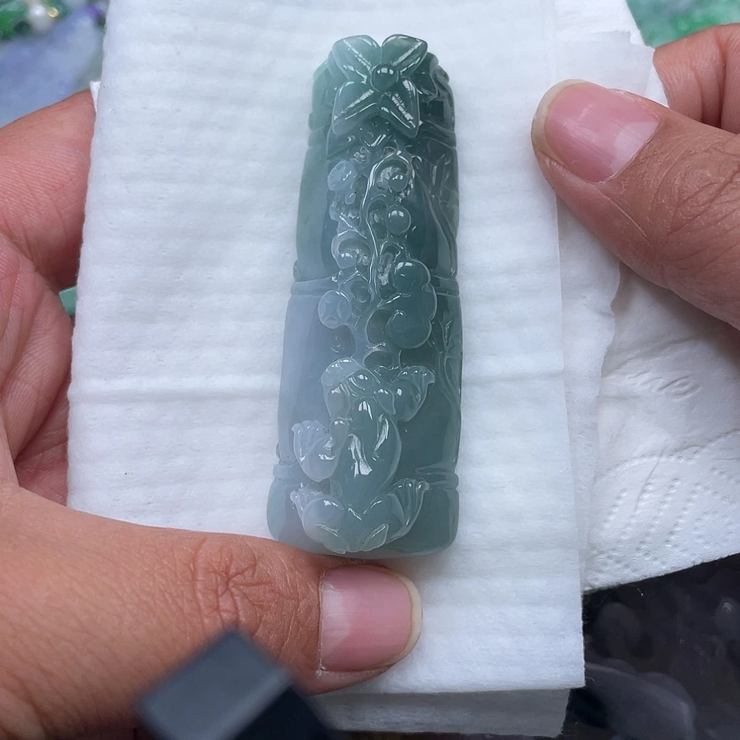 颈饰未镶嵌翡翠翡玉缘翡翠