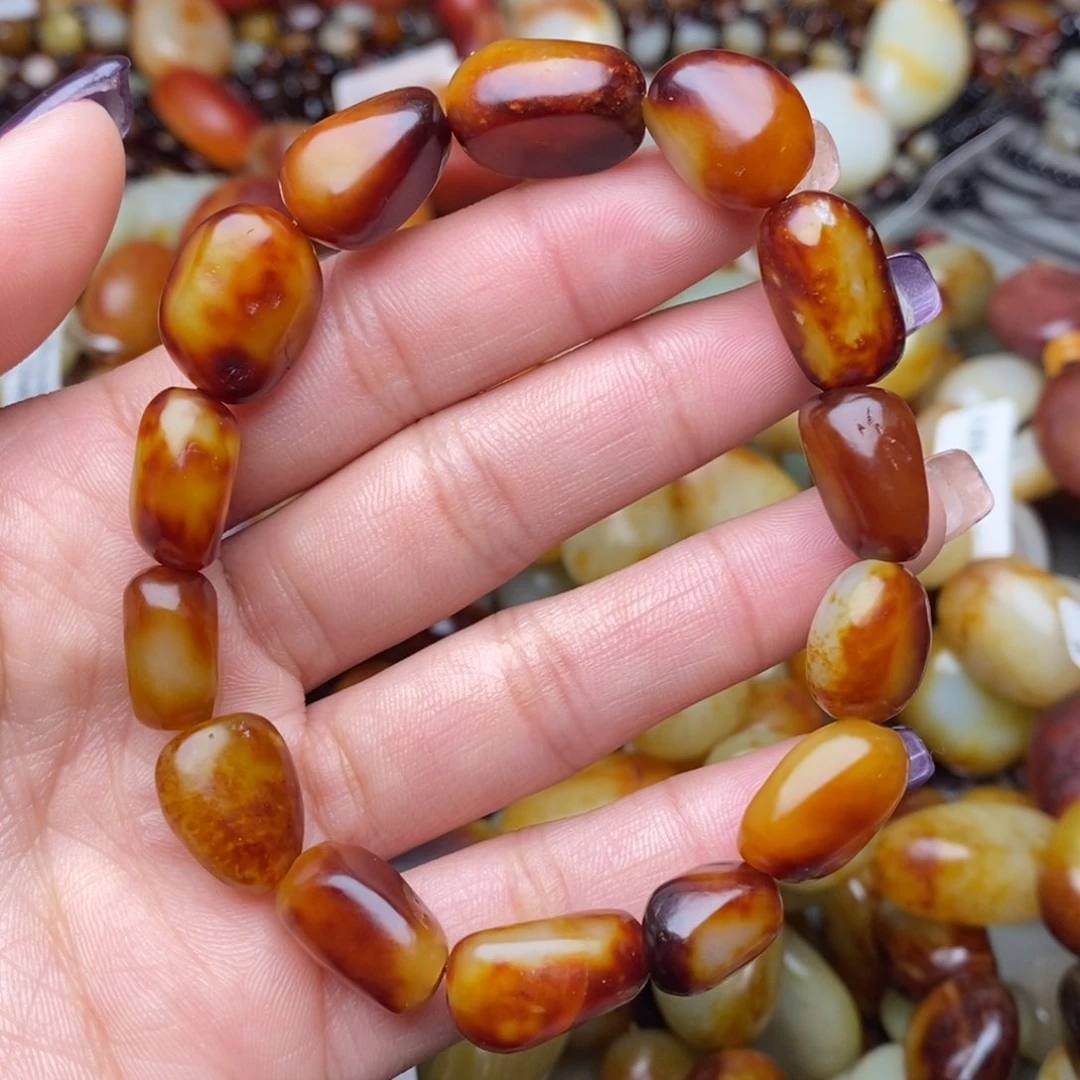 和田玉手链未镶嵌