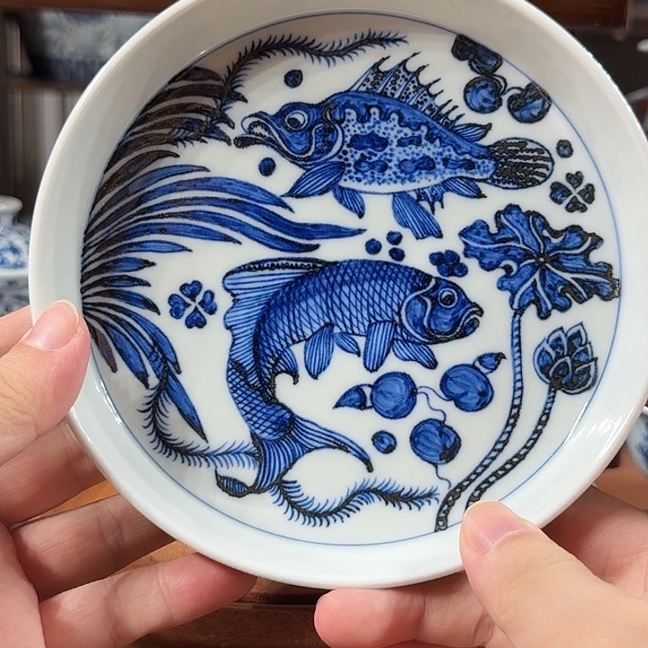 摆件宇泽堂连年有鱼壶承